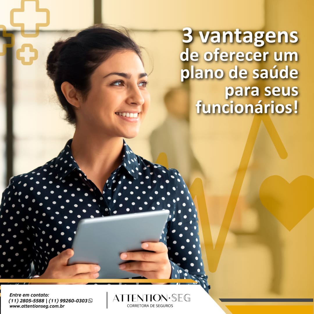 3 vantagens de oferecer um plano de saúde para seus funcionários