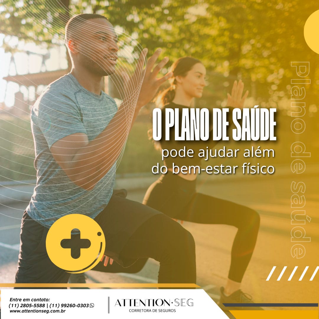O plano de saúde pode ajudar além do bem estar físico