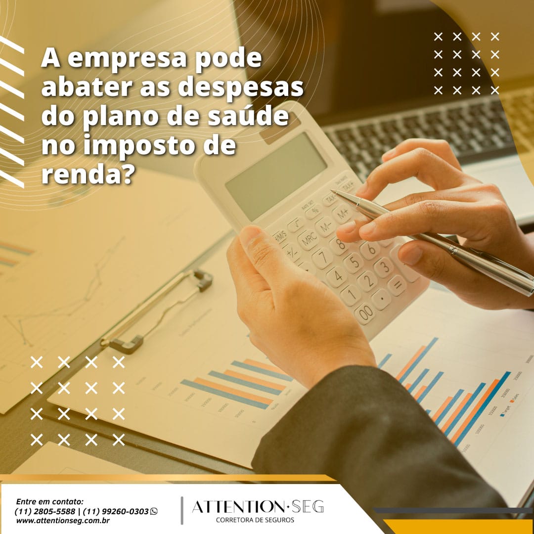 A empresa pode abater as despesas do plano de saúde no Imposto de Renda?