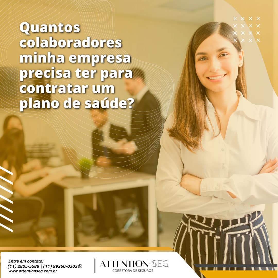Quantos colaboradores minha empresa precisa ter para contratar um plano de saúde?
